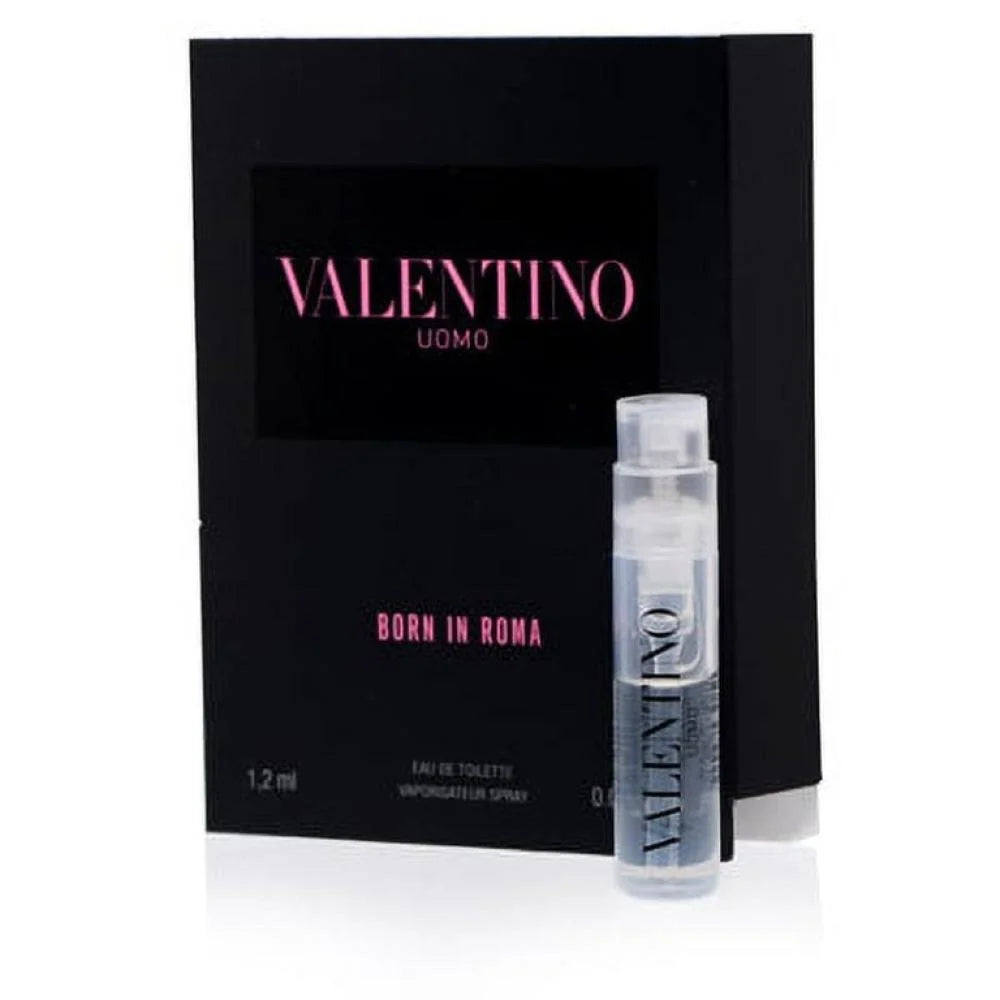 Valentino Uomo Born in Roma Eau de Toilette Sample – 1.2 ml / 0.04 fl oz Vial