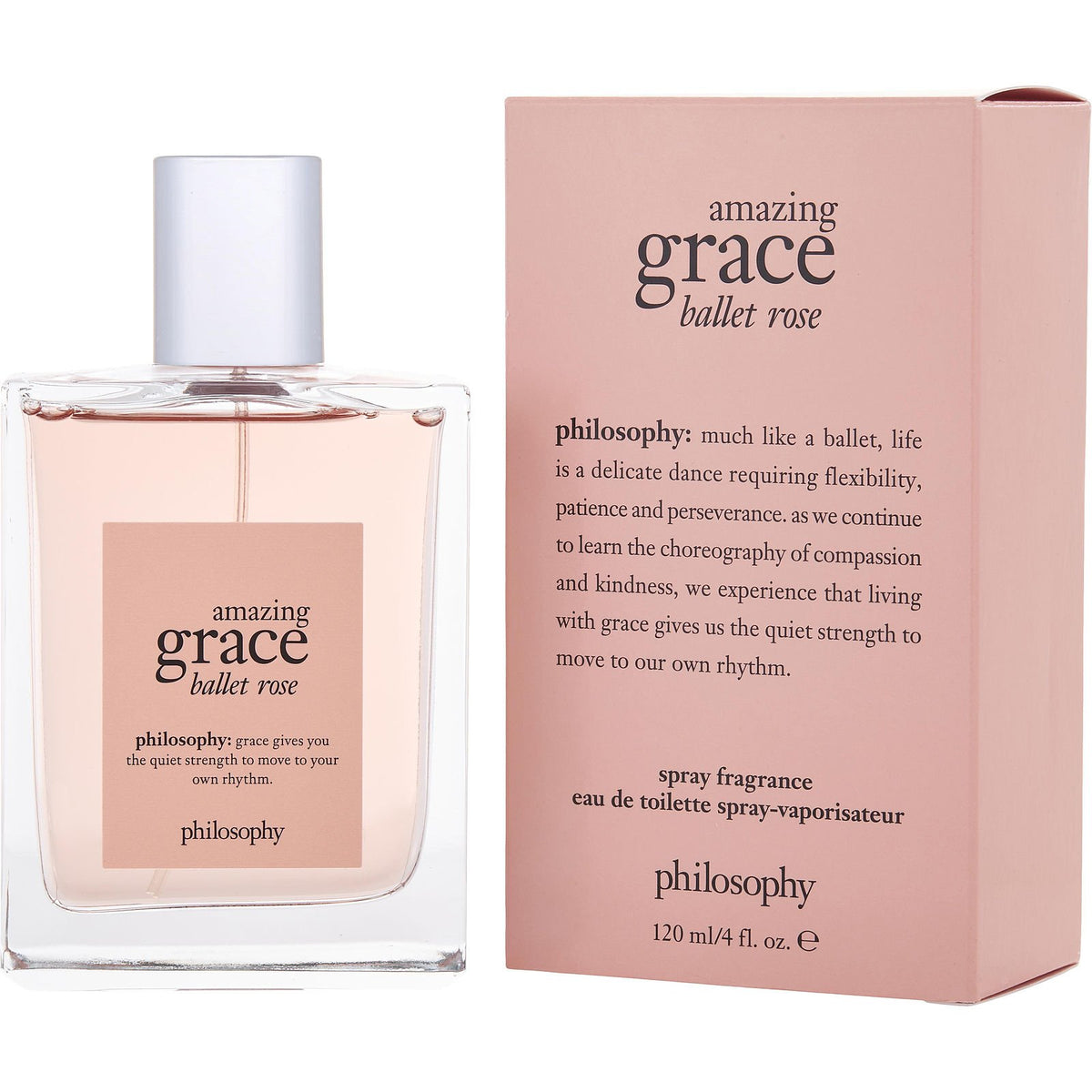 Philosophy Amazing Grace Ballet Rose Eau De Toilette - 4 FL OZ / 120 ML