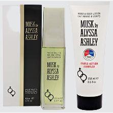 Alyssa Ashley Musk 2 Piece Set - Eau De Toilette Spray / Hand & Body Lotion 0.85 FL OZ / 25 ML 3.4 FL OZ / 100 ML