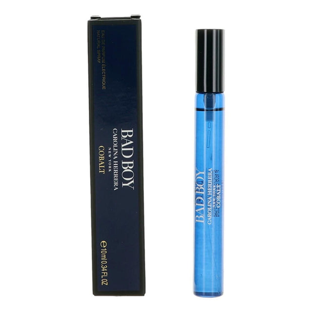 Carolina Herrera Bad Boy Cobalt Eau de Parfum Spray – 0.34 FL OZ / 10 ML