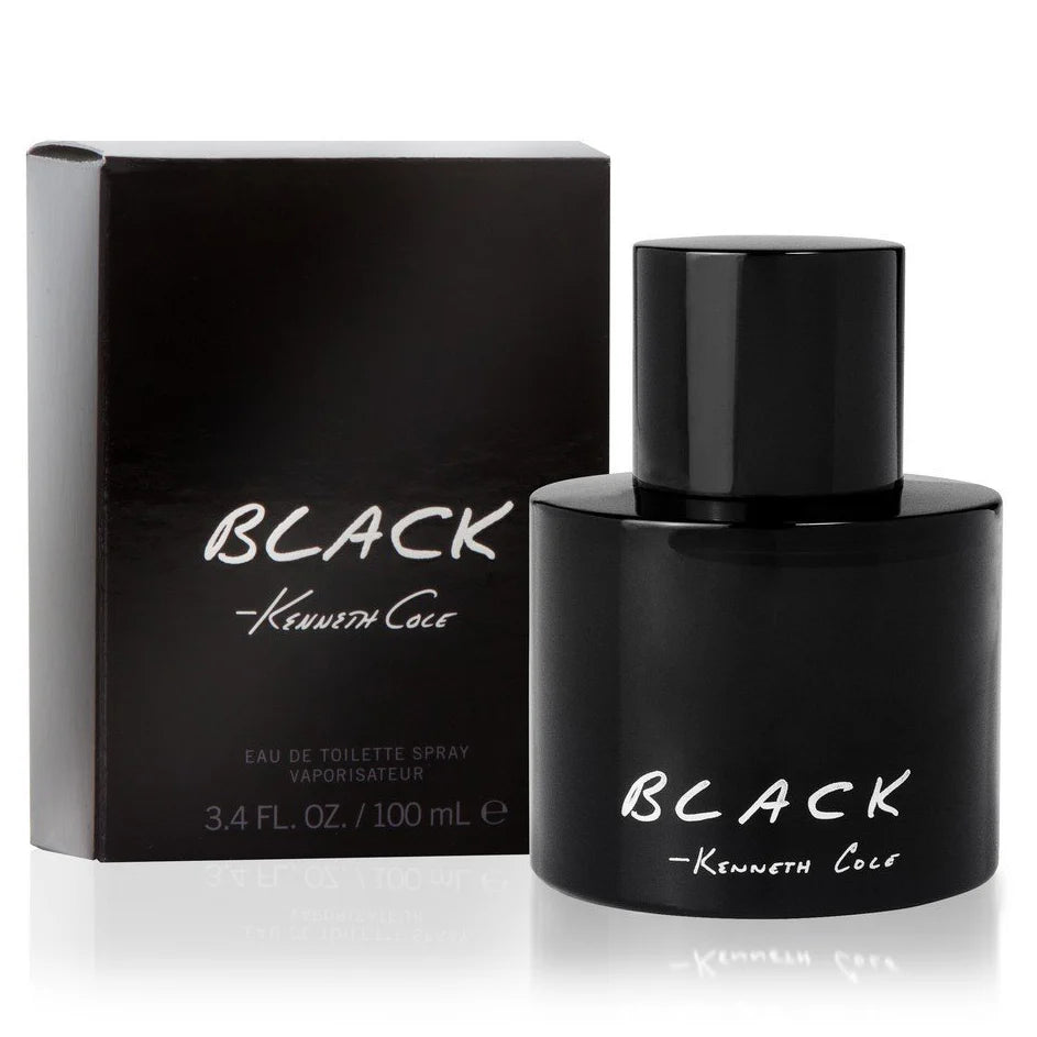 Kenneth Cole Black Eau de Toilette Spray – 3.4 FL OZ / 100 ML