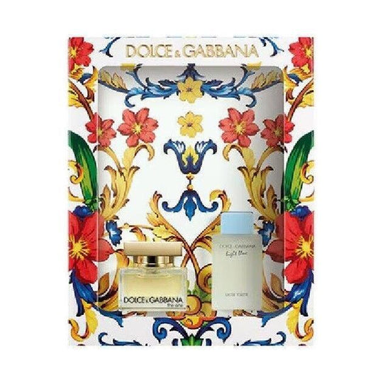 Dolce & Gabbana The One EDP 5 mL + Light Blue EDT 4.5 mL Duo Mini Set