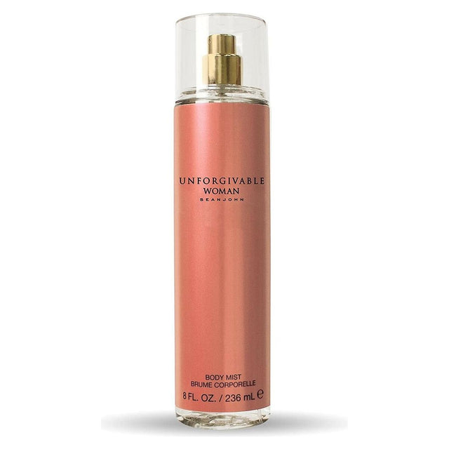 Sean John Unforgivable Body Mist Spray 8 FL OZ / 236 ML