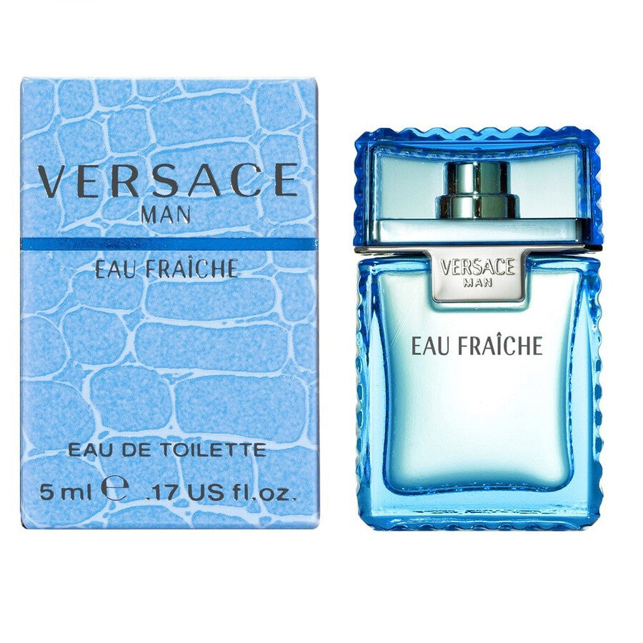 Versace Man Eau Fraîche Mini 0.17 oz – Fresh & Aquatic Men's Fragrance