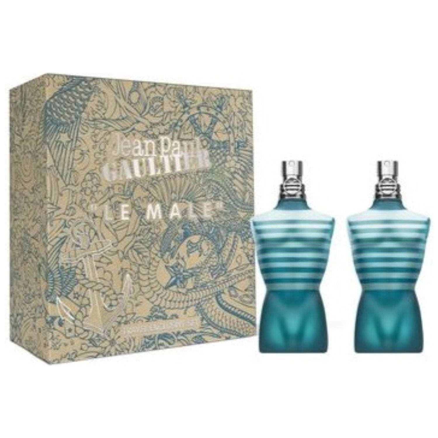 Jean Paul Gaultier Le Male EDT Gift Set – 4.2 FL OZ + 0.68 FL OZ (125 ML + 20 ML)