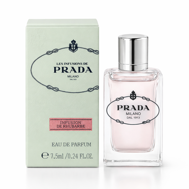 Prada Infusion De Rhubarbe Eau De Parfum Splash - 0.24 FL OZ / 7.5 ML