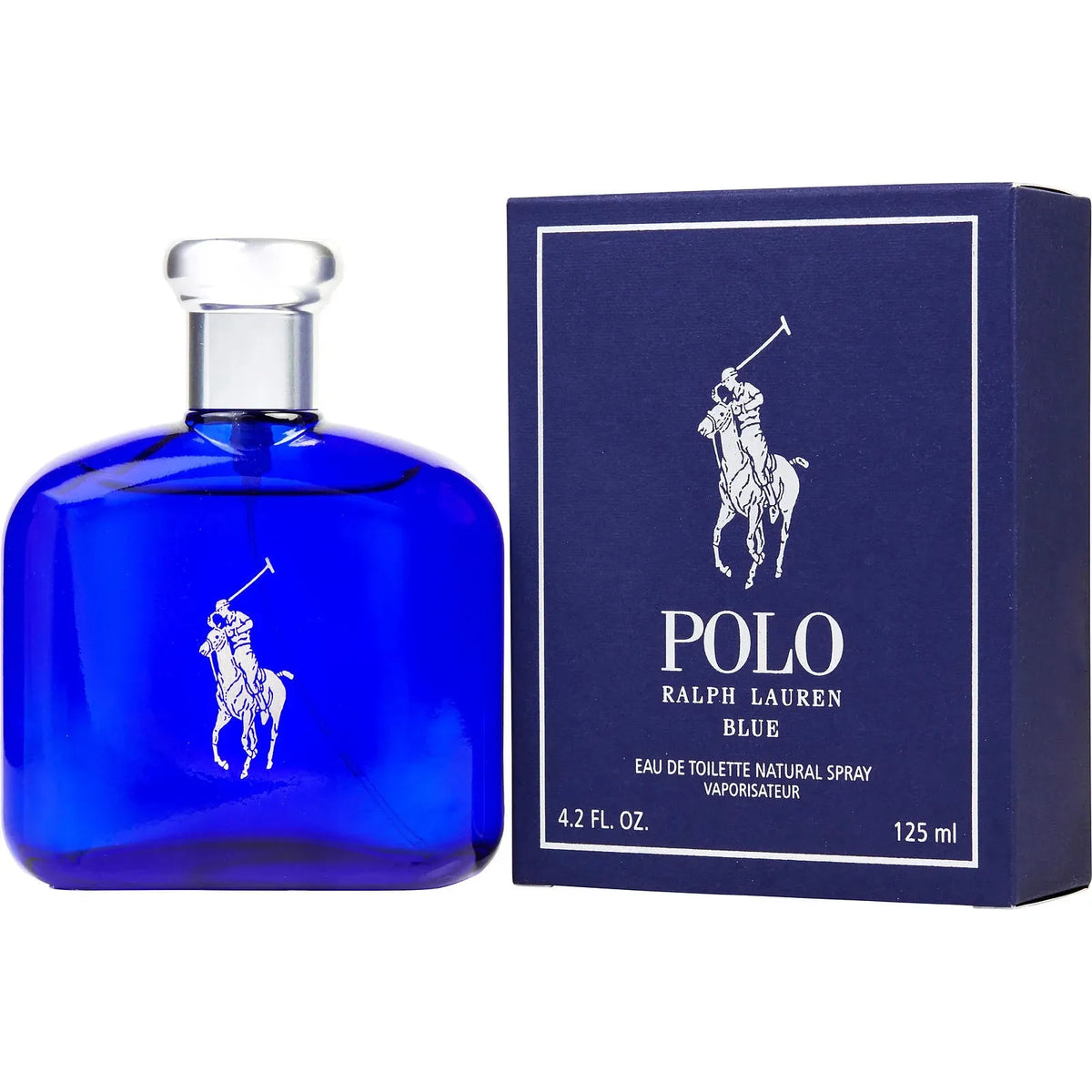Ralph Lauren Polo Blue Eau De Toilette Spray 4.2 FL OZ / 125 ML