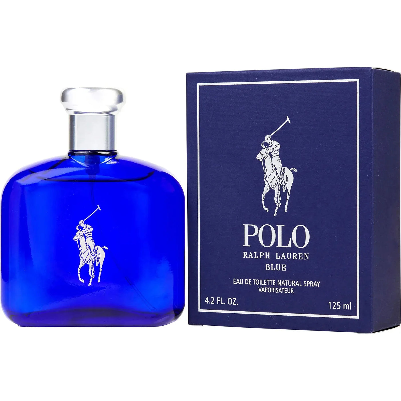 Ralph Lauren Polo Blue Eau De Toilette Spray 4.2 FL OZ / 125 ML