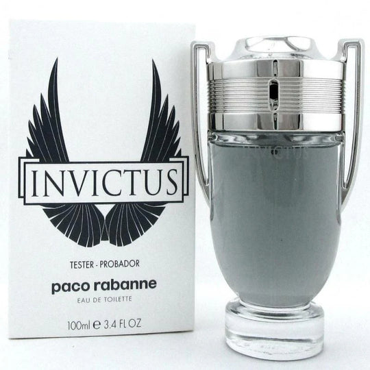 Paco Rabanne Invictus Eau De Toilette Spray W/Cap Tester - 3.4 FL OZ / 100 ML