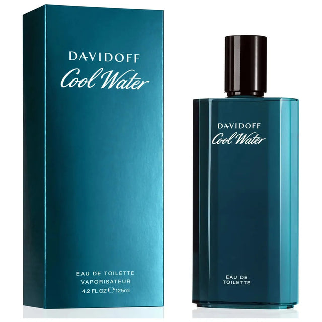 Davidoff Cool Water For Him Eau De Toilette Spray - 4.2 FL OZ / 125 ML