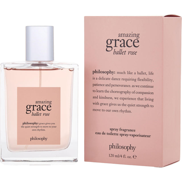 Philosophy Amazing Grace Ballet Rose Eau De Toilette - 4 FL OZ / 120 ML