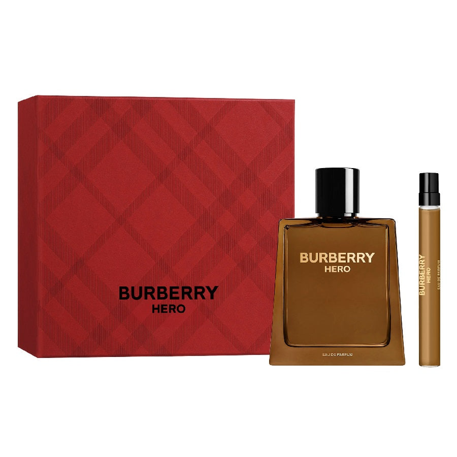 Burberry Hero 2‑Piece Gift Set – EDP 100 ml + Travel Spray 10 ml