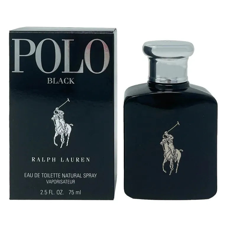 Ralph Lauren Polo Black Eau de Toilette Spray 2.5 FL OZ / 75 ML