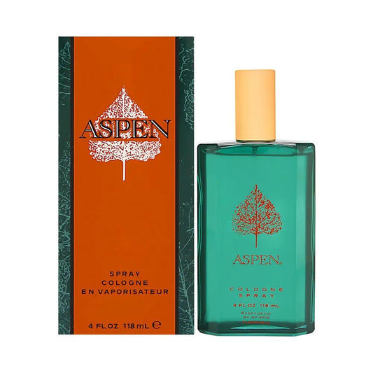 Coty Aspen Spray Cologne For Men 4 FL OZ / 118 ML