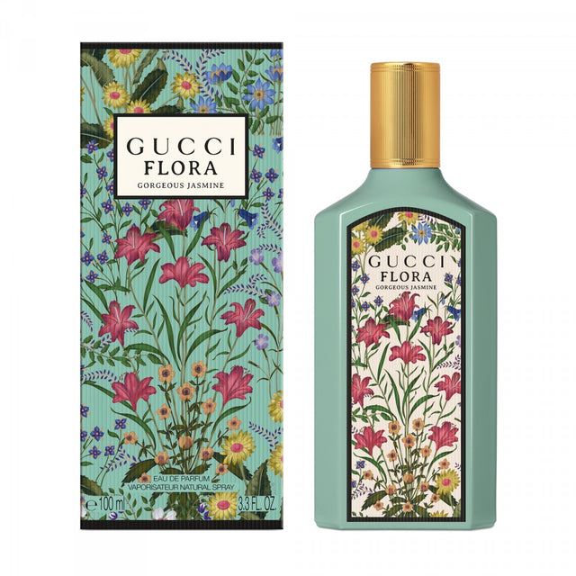 Gucci Flora Gorgeous Jasmine Eau de Parfum Natural Spray – 3.3 FL OZ / 100 ML