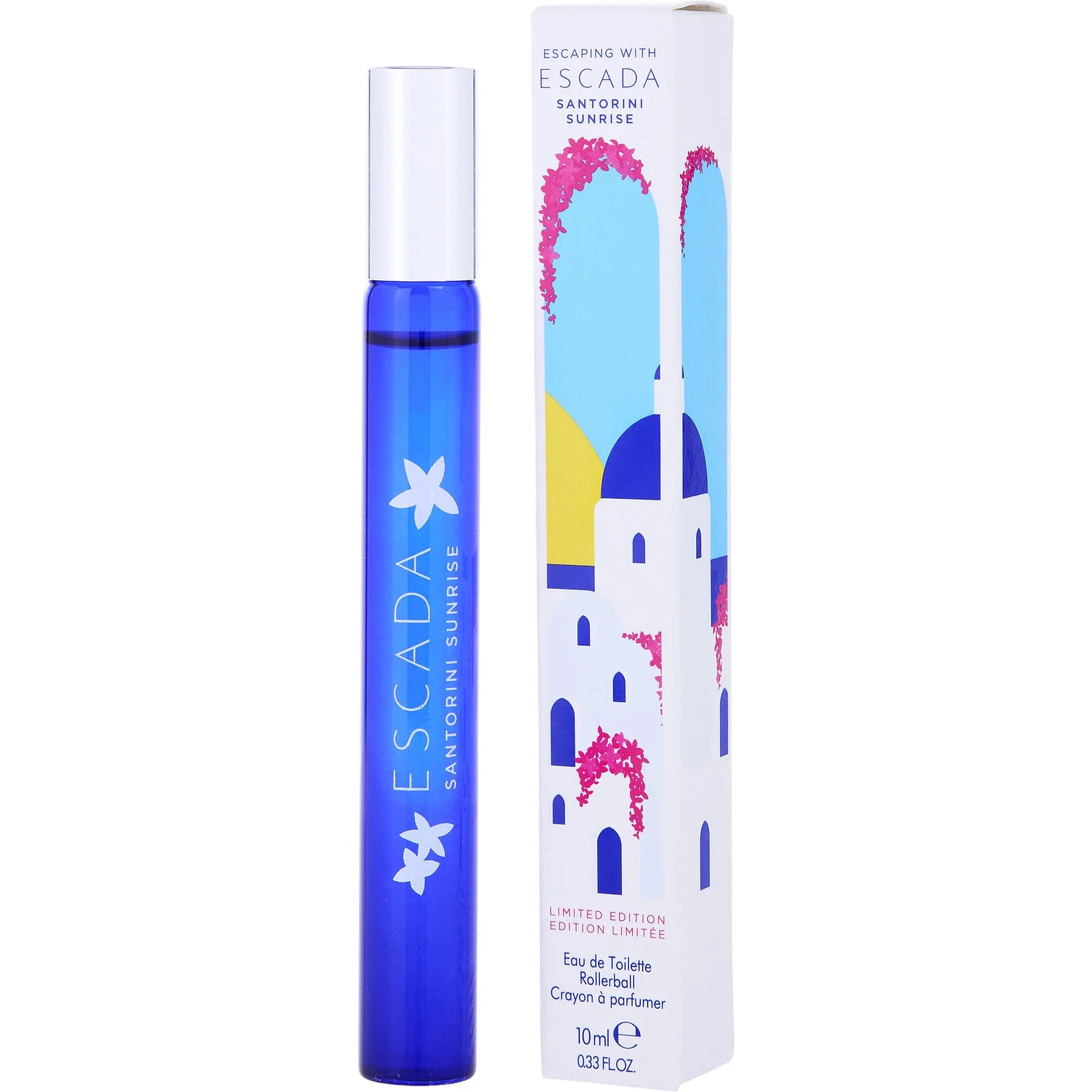 Escada Santorini Sunrise Eau de Toilette Rollerball – 10 mL / 0.33 oz Limited Edition