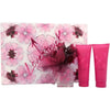 Vera Wang Love Struck 3 Piece Set - Eau De Parfum Spray / Body Lotion / Shower Gel  2.5 FL OZ / 75 ML                     1.0 FL OZ / 30 ML                    1.0 FL OZ / 30 ML