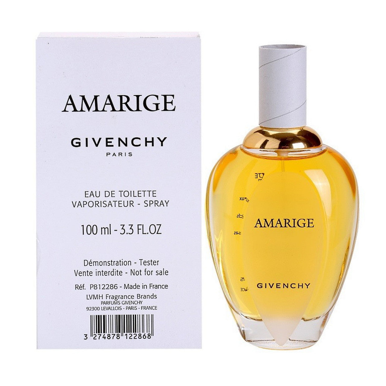 Givenchy Amarige Eau de Toilette Spray Tester – 3.3 FL OZ / 100 ML