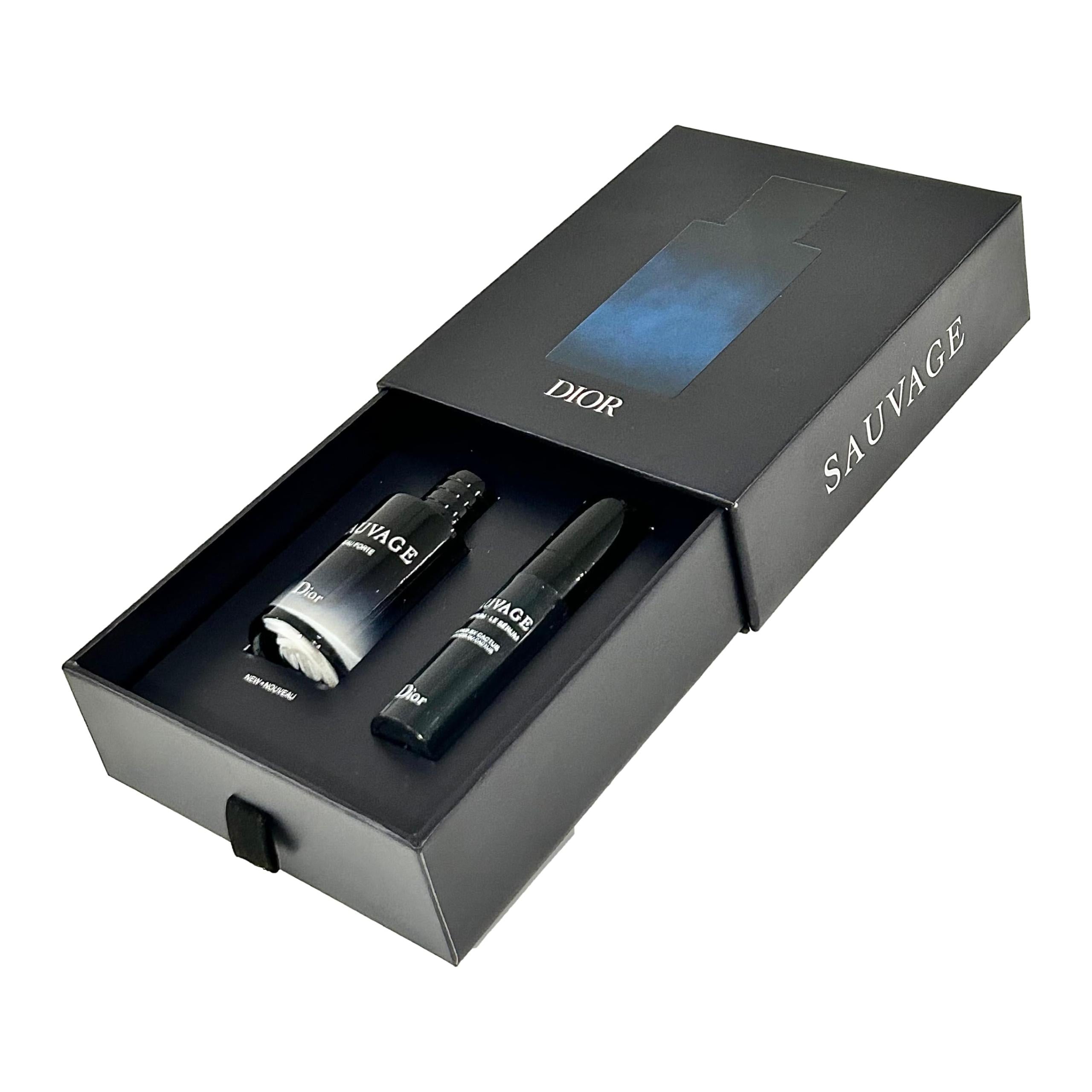 Dior Sauvage Eau Forte Parfum & The Serum Travel Gift Set - 10ml + 5ml