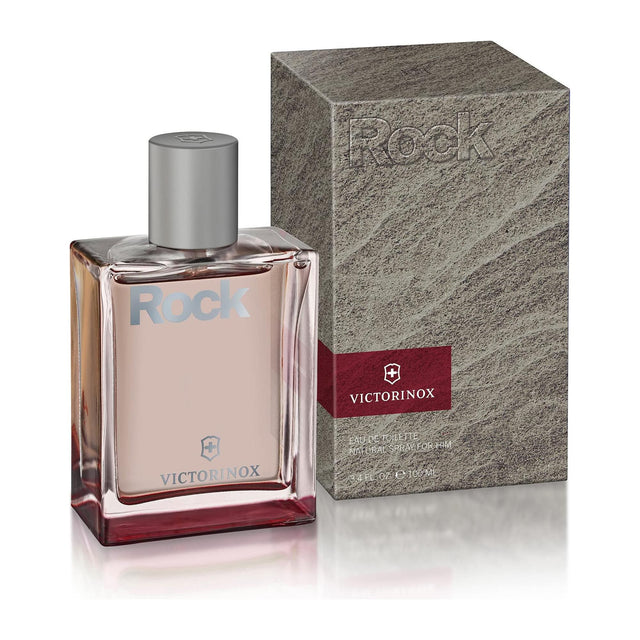 Victorinox Rock Eau De Toilette Natural Spray For Men - 3.4 FL OZ / 100 ML