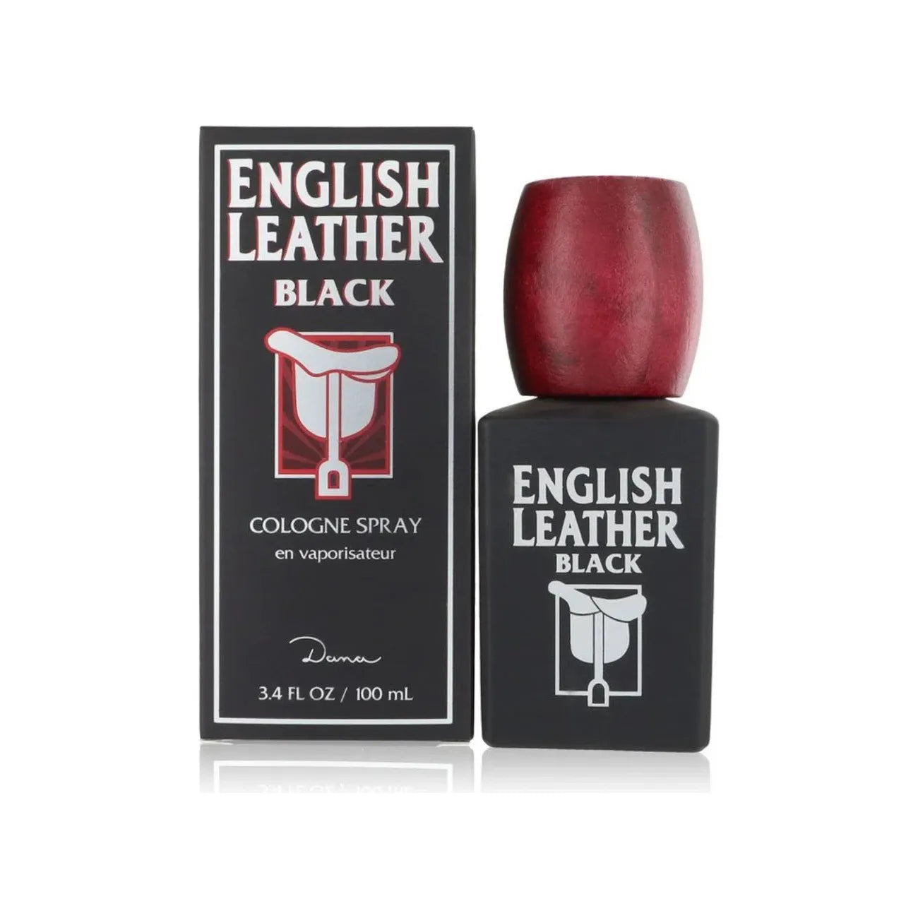Dana English Leather Black Cologne Spray 3.4 FL OZ / 100 ML