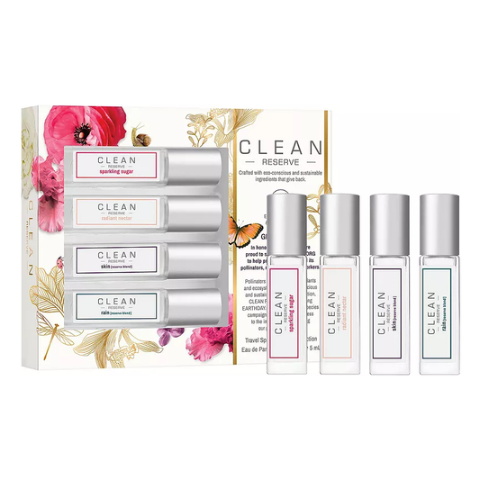 Clean Reserve Giving Back Gift Set Eau De Parfum (5X) 0.17 FL OZ / 5 ML