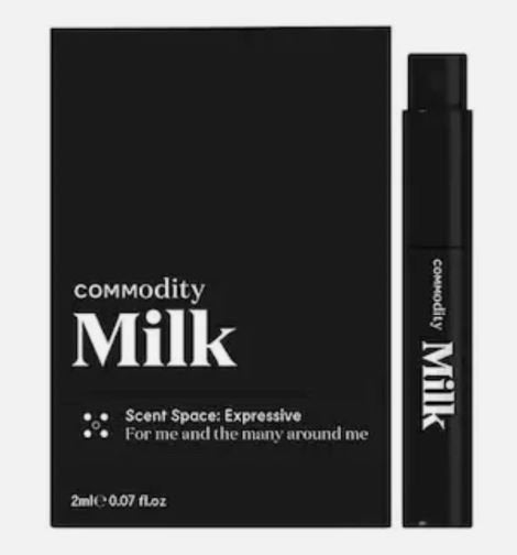 Commodity Milk Scent Space Expressive Eau De Parfum Spray Vial - 0.07 FL OZ / 2 ML