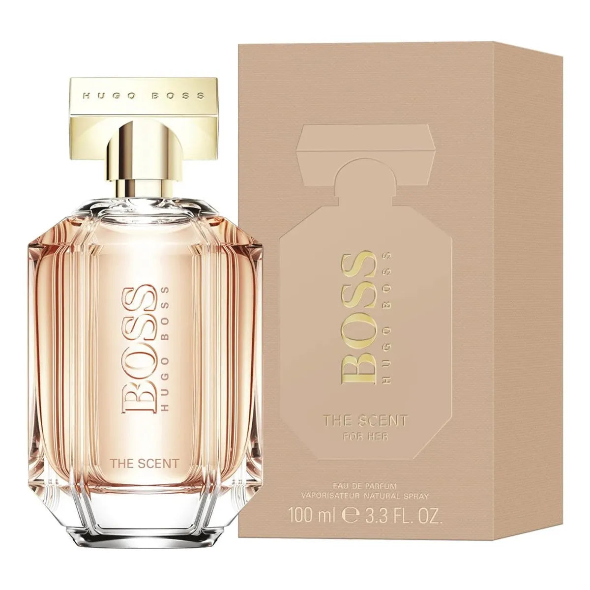 Hugo Boss The Scent Eau De Parfum Spray - 3.3 FL OZ / 100 ML