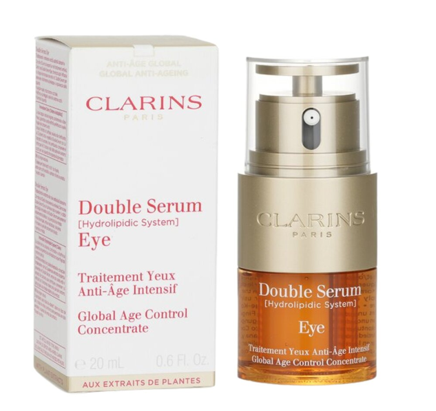 Clarins Double Serum Eye Global Age Control Concentrate - 0.67 FL OZ / 20 ML