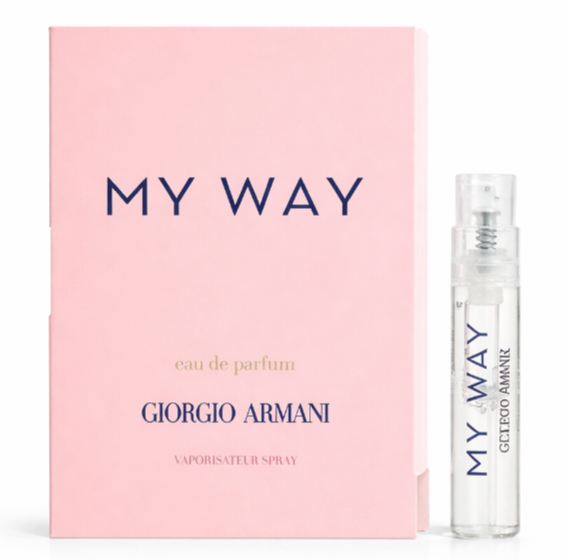 Giorgio Armani My Way Eau de Parfum Mini Spray Vial – 0.04 FL OZ / 12 ML