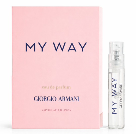 Giorgio Armani My Way Eau de Parfum Mini Spray Vial – 0.04 FL OZ / 12 ML