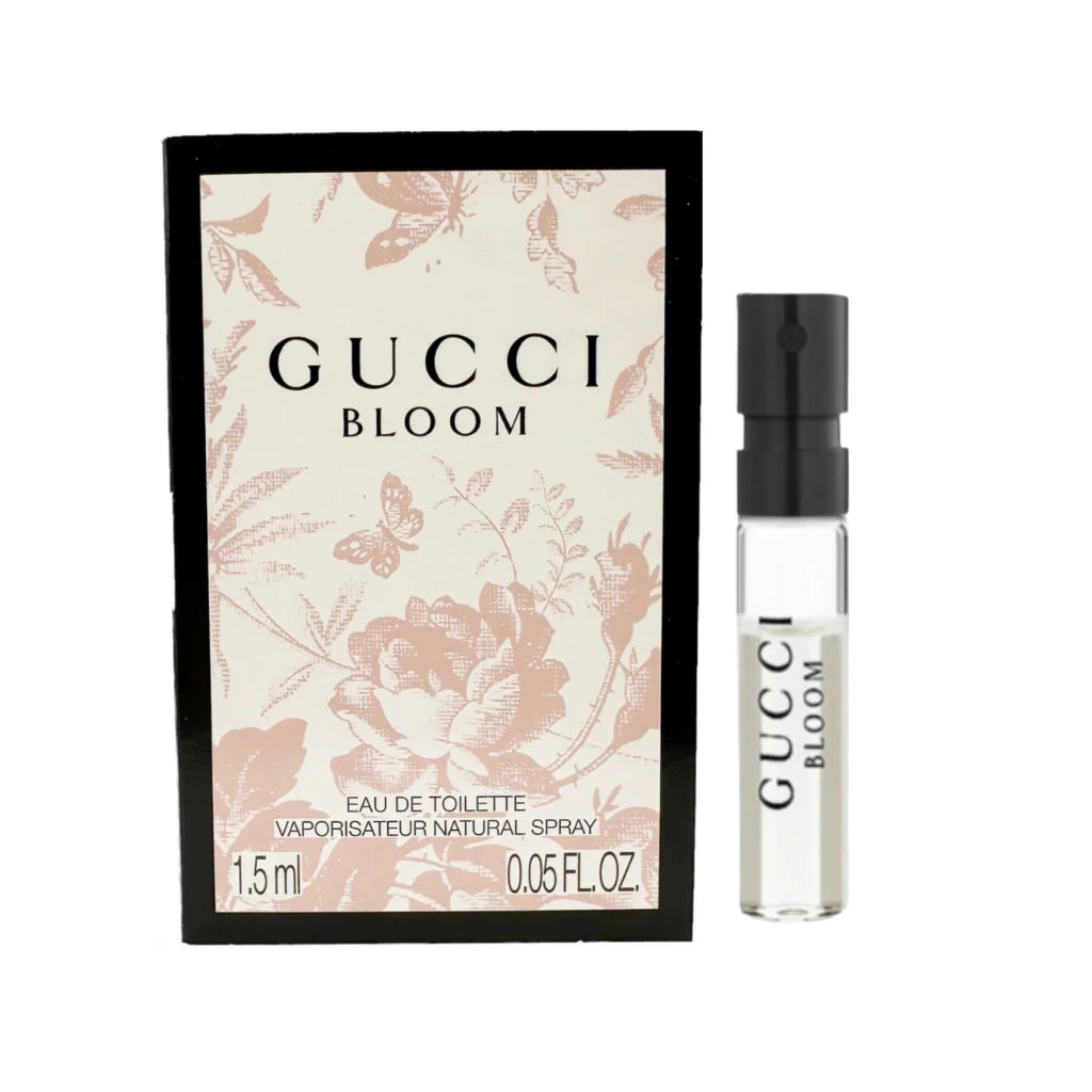 Gucci Bloom Eau De Toilette Natural Spray Vial | 0.05 FL OZ / 1.5 mL