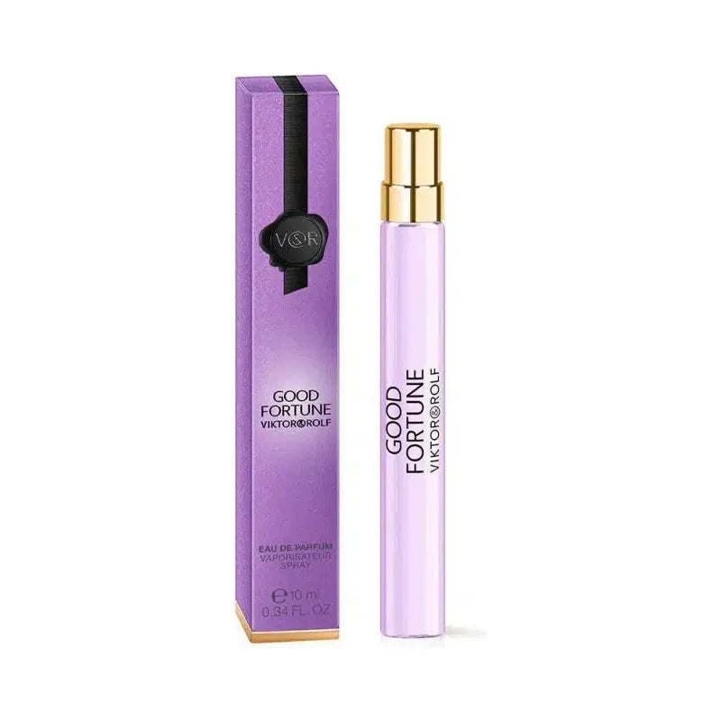 Viktor & Rolf Good Fortune Eau de Parfum – 0.34 FL OZ / 10 ML Travel Spray | Amber Floral for Women