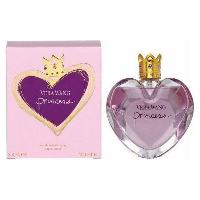 Vera Wang Princess Eau De Toilette Spray – 3.4 FL OZ / 100 ML | Playful Fruity Floral Scent for Women