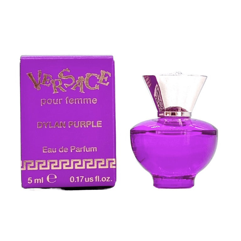 Versace Pour Femme Eau De Parfum Mini 0.17 oz – Elegant Floral Fragrance