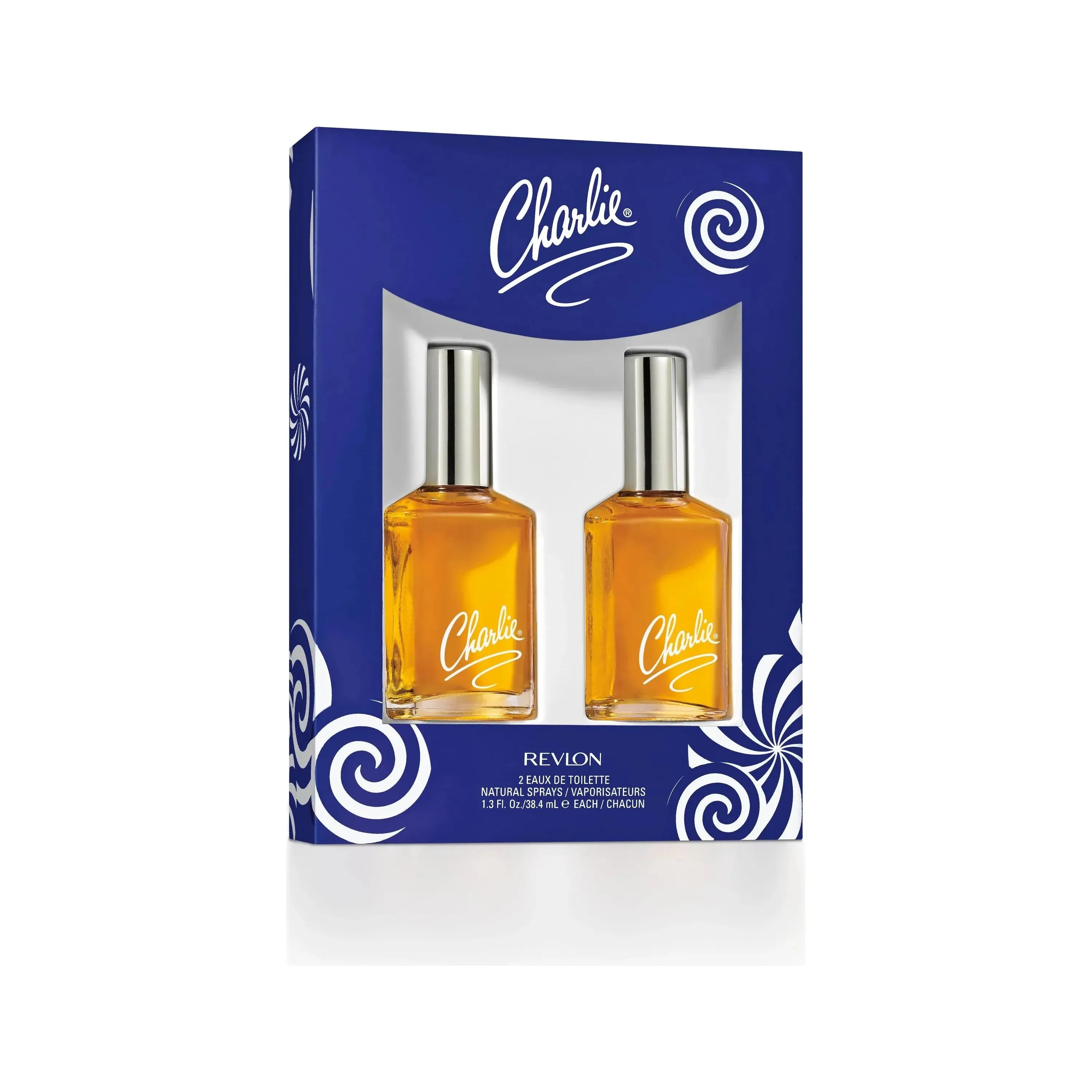 Revlon Charlie 2 Eaux De Toilette Natural Sprays 1.3 FL OZ / 38.4 ML