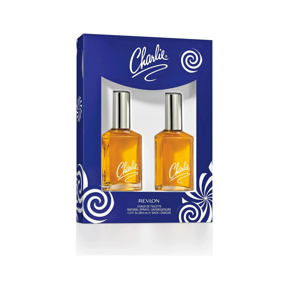 Revlon Charlie 2 Eaux De Toilette Natural Sprays 1.3 FL OZ / 38.4 ML