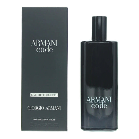 Giorgio Armani Code Eau De Toilette Spray - 0.5 OZ FL / 15 ML