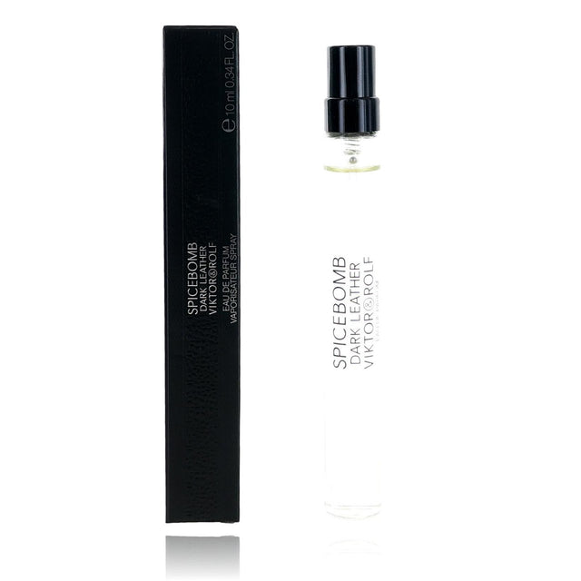 Viktor & Rolf Spicebomb Dark Leather Eau De Parfum 0.34 FL OZ / 10 ML – Bold & Sensual Men's Fragrance