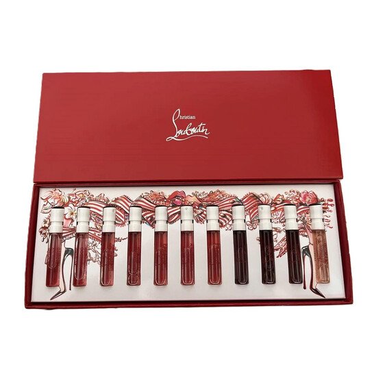Christian Louboutin Eau De Parfum Spray Vial 11 Piece Set  Loubifunk, Loubidoo, Loubikiss, Loubirouge, Loubiraj, Loubicrown, Loubicroc, Loubicharme Intense, Loubiprince Intense, Loubiluna Intense, Loubimar Legere - 0.07 FL OZ / 2 ML