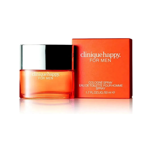 Clinique Happy For Men Eau De Toilette Cologne Spray 1.7 FL OZ / 50 ML