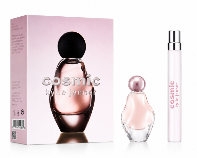 Kylie Jenner 2 Piece Set Cosmic Eau De Parfum Splash + Travel Spray - 0.16 FL OZ / 5 ML - 0.33 FL OZ / 10 ML