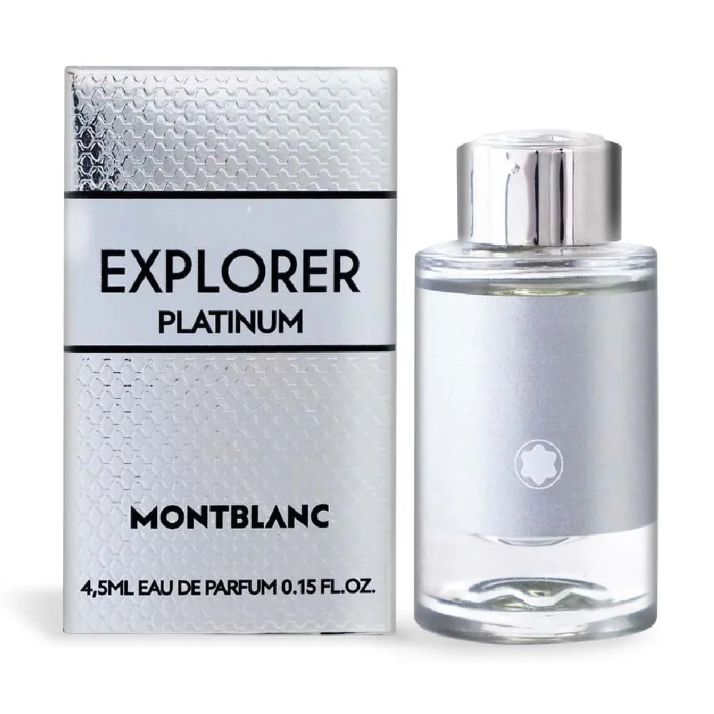Mont Blanc Explorer Platinum Eau De Parfum Travel Splash - 0.15 FL OZ/ 4.5 ML