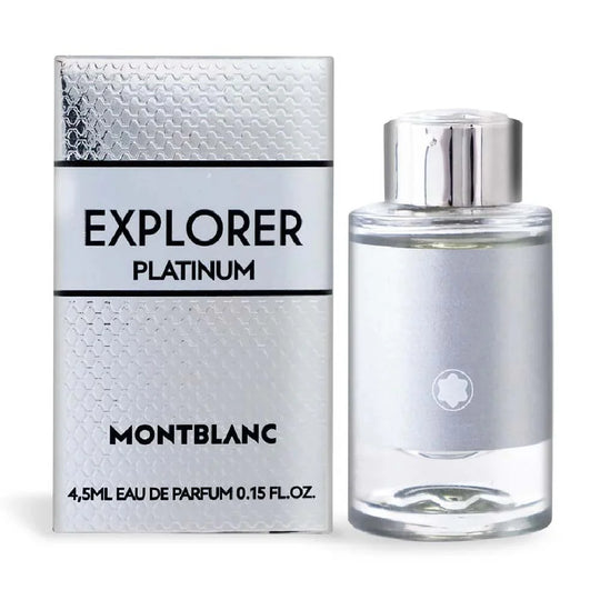 Mont Blanc Explorer Platinum Eau De Parfum Travel Splash - 0.15 FL OZ/ 4.5 ML