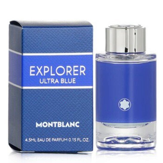Mont Blanc Explorer Ultra Blue Eau De Parfum Splash - 0.15 FL OZ / 4.5 ML