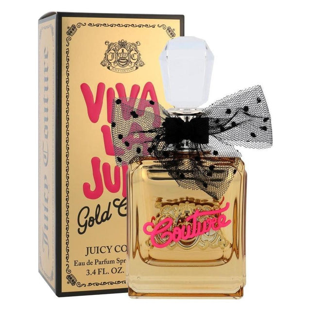 Juicy Couture Viva La Juicy Gold Couture Eau De Parfum Spray 3.4 FL OZ / 100 ML