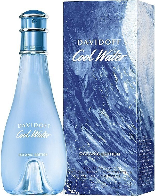 Davidoff Cool Water Oceanic Eau De Toilette Spray - 3.3 FL OZ / 100 ML