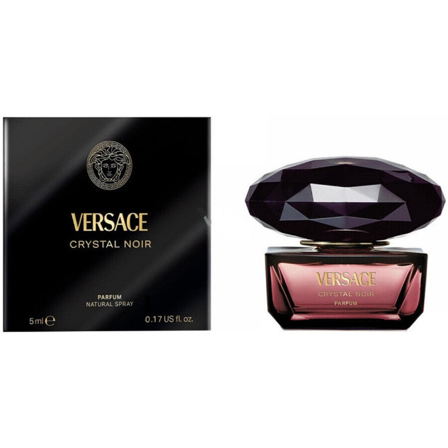 Versace Crystal Noir Pour Femme Parfum 0.17 FL OZ / 5 ML