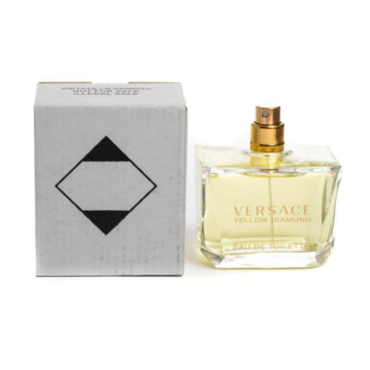 Versace Yellow Diamond Eau de Toilette Tester With Cap – 3.0 FL OZ / 90 ML