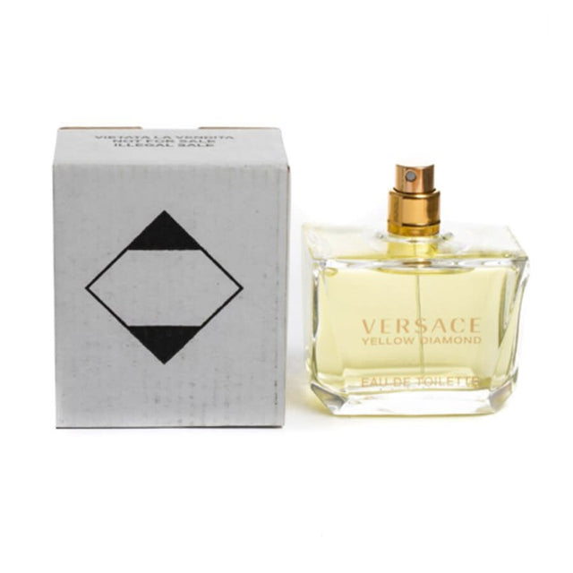 Versace Yellow Diamond Eau de Toilette Tester With Cap – 3.0 FL OZ / 90 ML